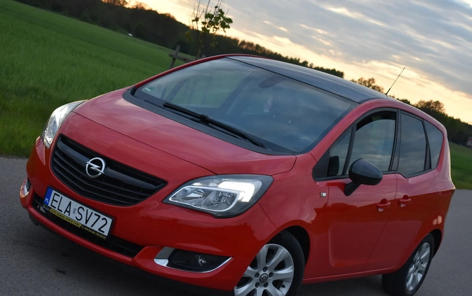 Opel Meriva cena 34900 przebieg: 149000, rok produkcji 2014 z Łask małe 781